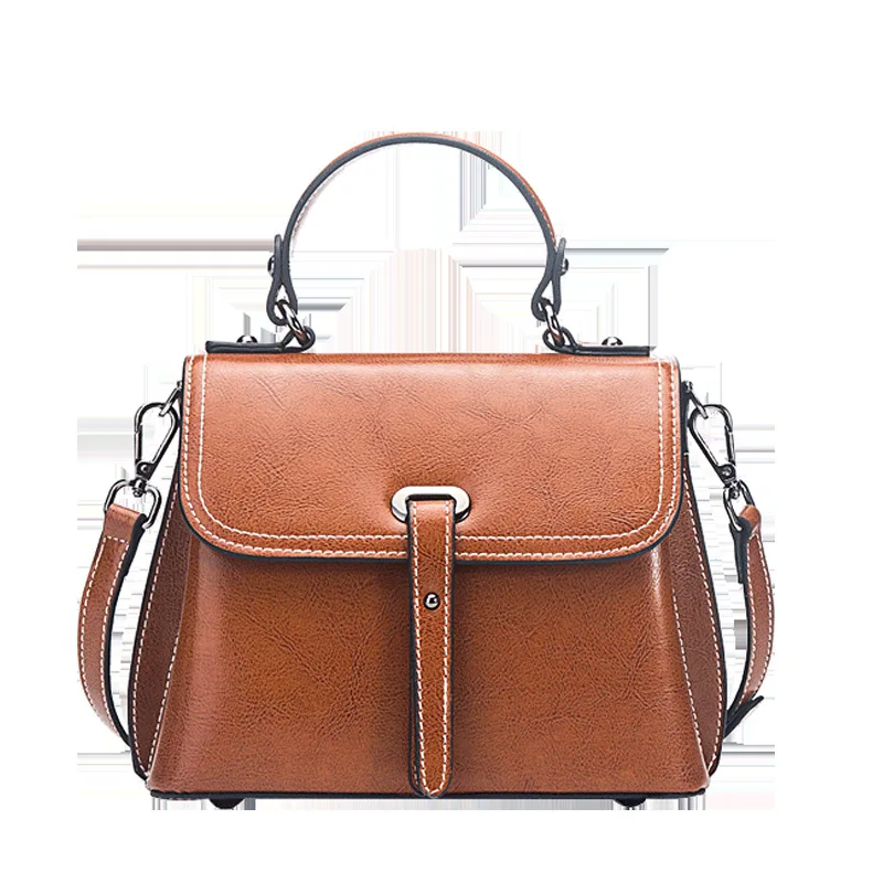 

Bag Female New Women's Leather Bags Fashion Messenger Bag Vintage Shoulder Bag/Hand Bag), Ladies Wrap