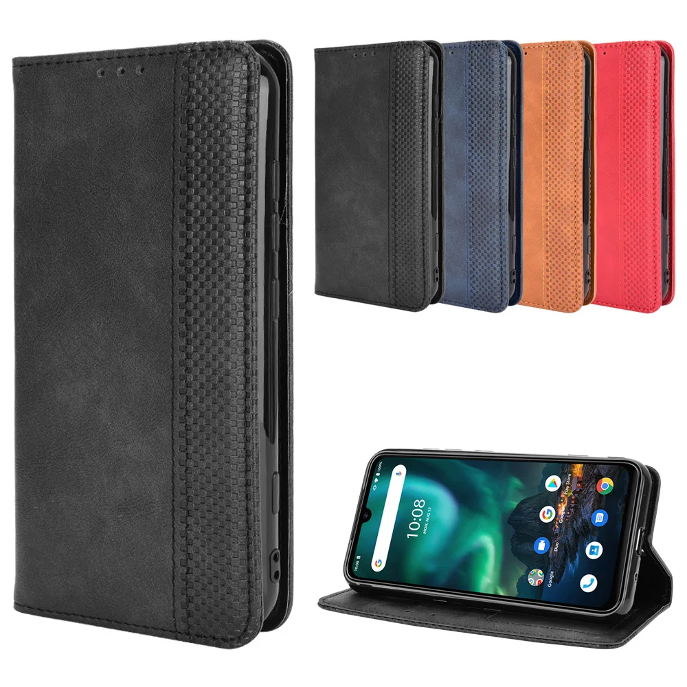 for umidigi bison case wallet flip style leather magnet phone bag cover for umidigi bison with photo frame free global shipping