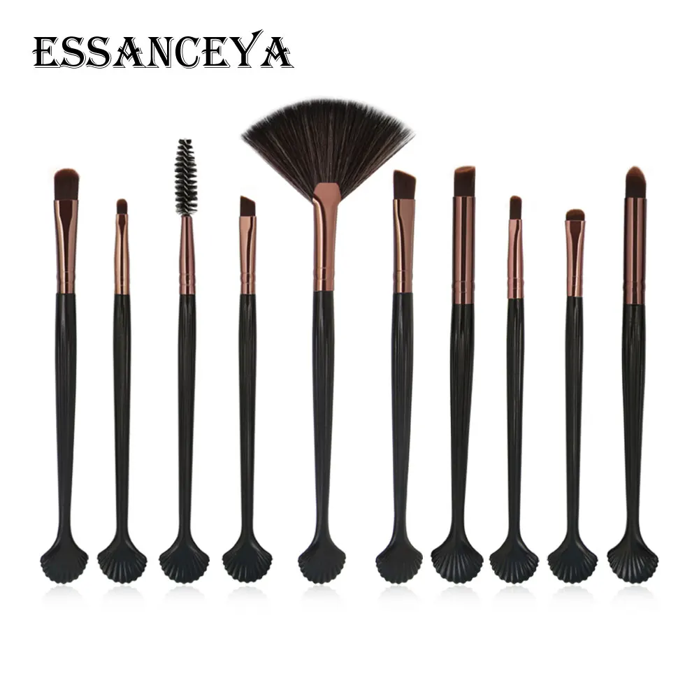 ESSANCEYA 6-18 шт. набор кистей для макияжа, Тональная основа, пудра, румяна, тени для век, подводка для глаз, губ, косметический набор кистей для макияжа, инструменты