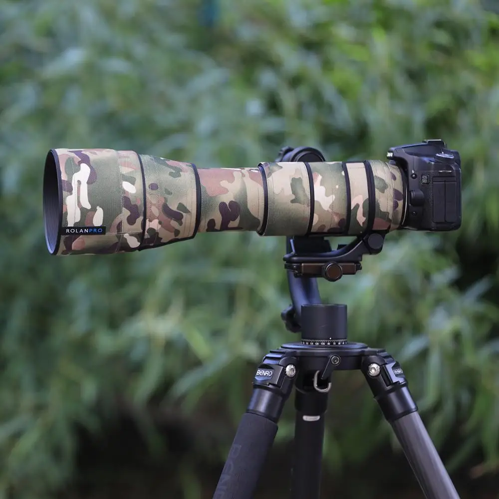 Линзы ROLANPRO камуфляжное пальто дождевик для Tamron SP 150-600 мм F/5-6 3 Di VC USD G2 A022 защитный