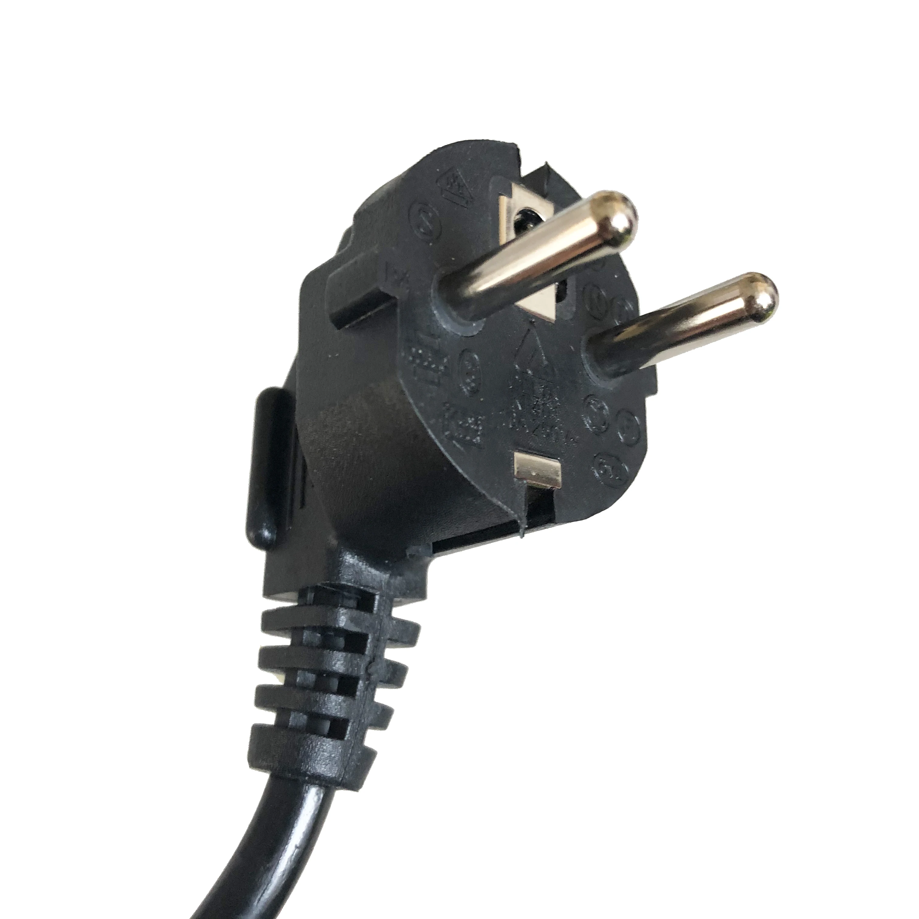 Кабель для зарядки 1 5 м штепсельная вилка ЕС США Великобритании компьютерные