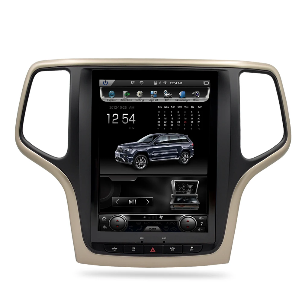 10 4 вертикальный экран Android 7 1 автомобильный DVD GPS ГЛОНАСС навигация радио плеер