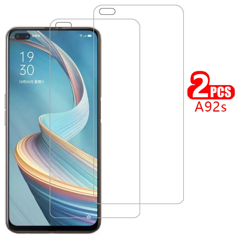 

screen protector tempered glass for oppo a92s case cover on oppoa92s a 92s 92 a92 s protective phone coque bag 360 opp opo op