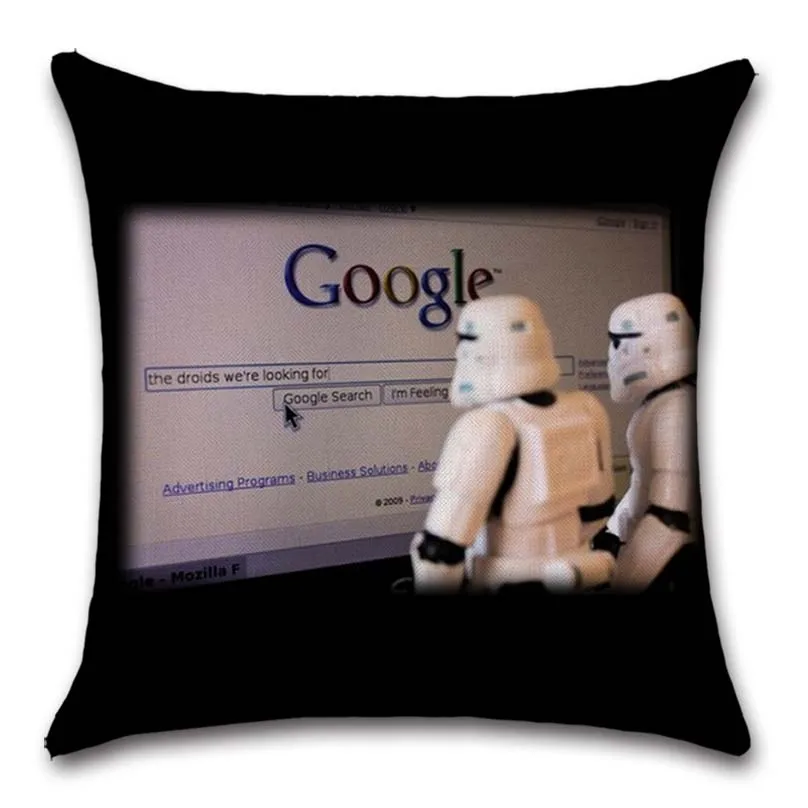Мультяшные войны комикс забавная звезда бежевая наволочка украшение домашний