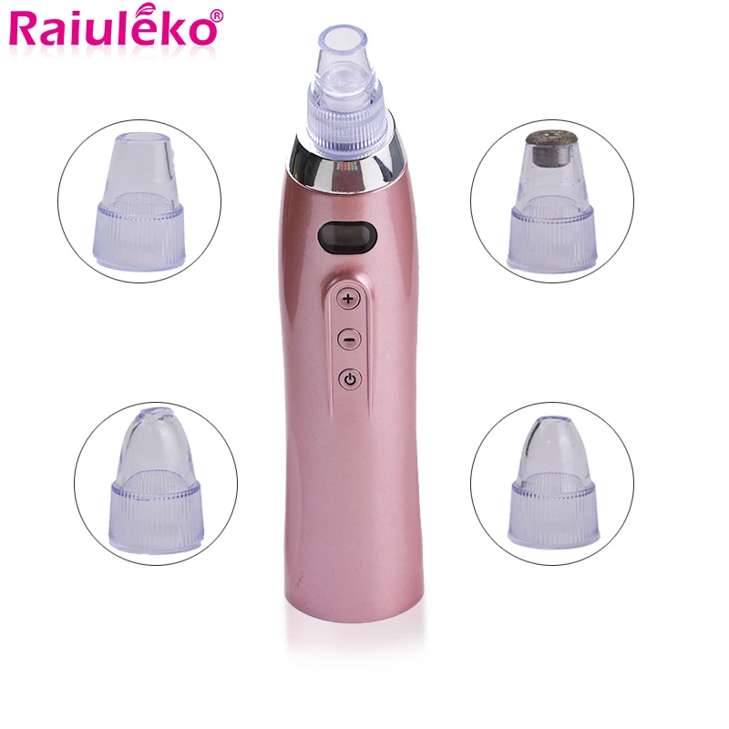 

Face Vacuum Pore Cleaner Blackheads Electric Acne Pores Clean Exfoliating Cleansing Face Facial Instrument Improve Aging Skin