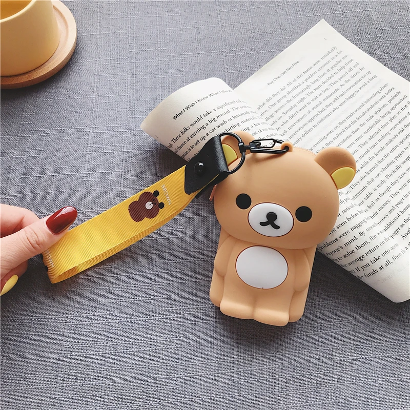 coin purse Кошелек для монет для девочек, силиконовый мини-чехол для Airpods, чехол s, мультяшная сумка, маленький держатель для карт на молнии, кошелек для женщин, карман для денег, Carteira - Цвет: coin purse