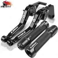 for honda cb500 cb 500 1994 1995 1996 motorcycle accessories extendable brake clutch levers and handlebar hand grips ends cb500