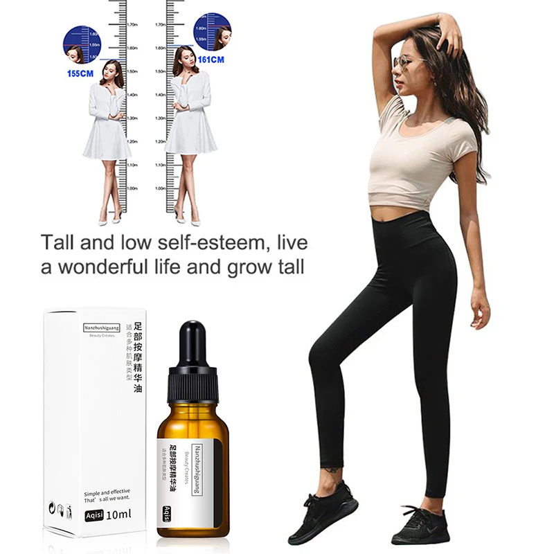 Эссенция для массажа ног натуральное эфирное масло роста костей увеличения кожи