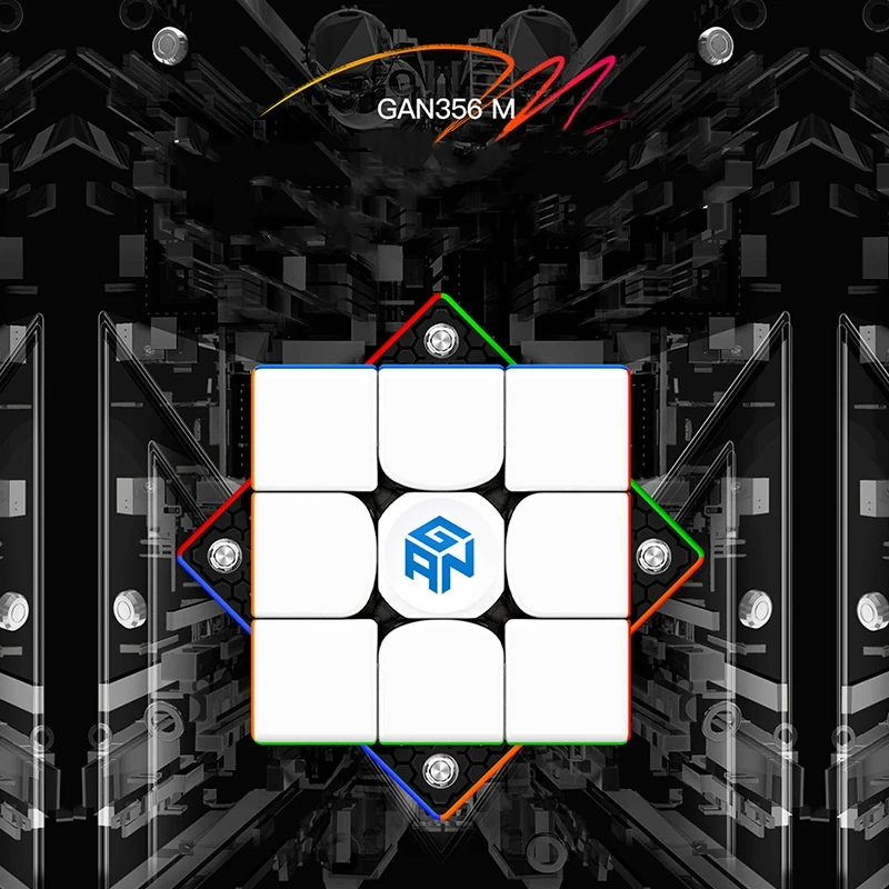 GAN356 M 3x3x3 Магнитный куб GAN 356 магический профессиональный скоростной 3x3 3x3x 3