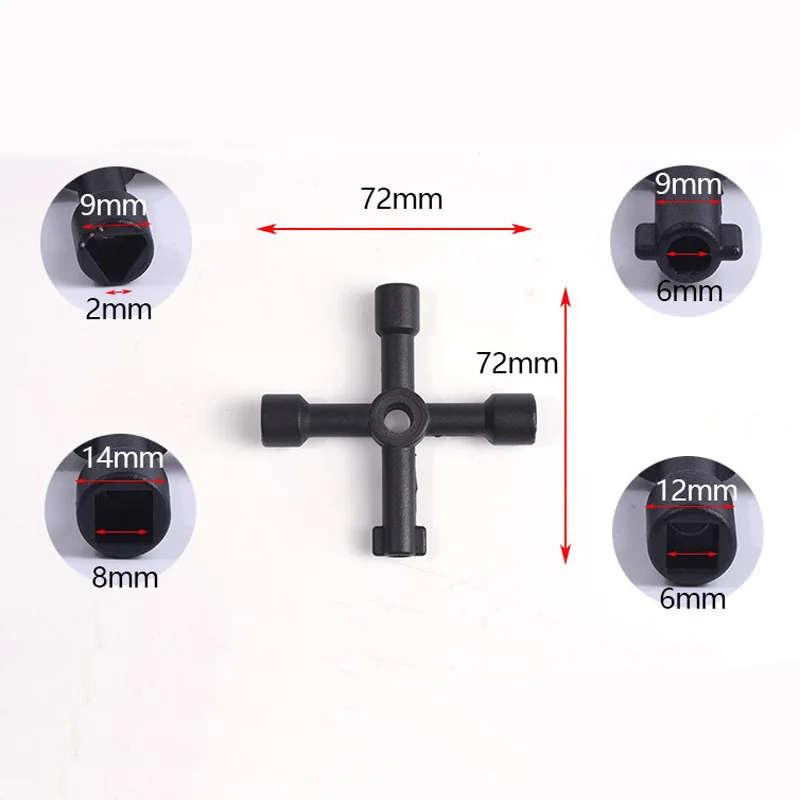 Универсальный треугольный гаечный ключ многофункциональный сантехники для