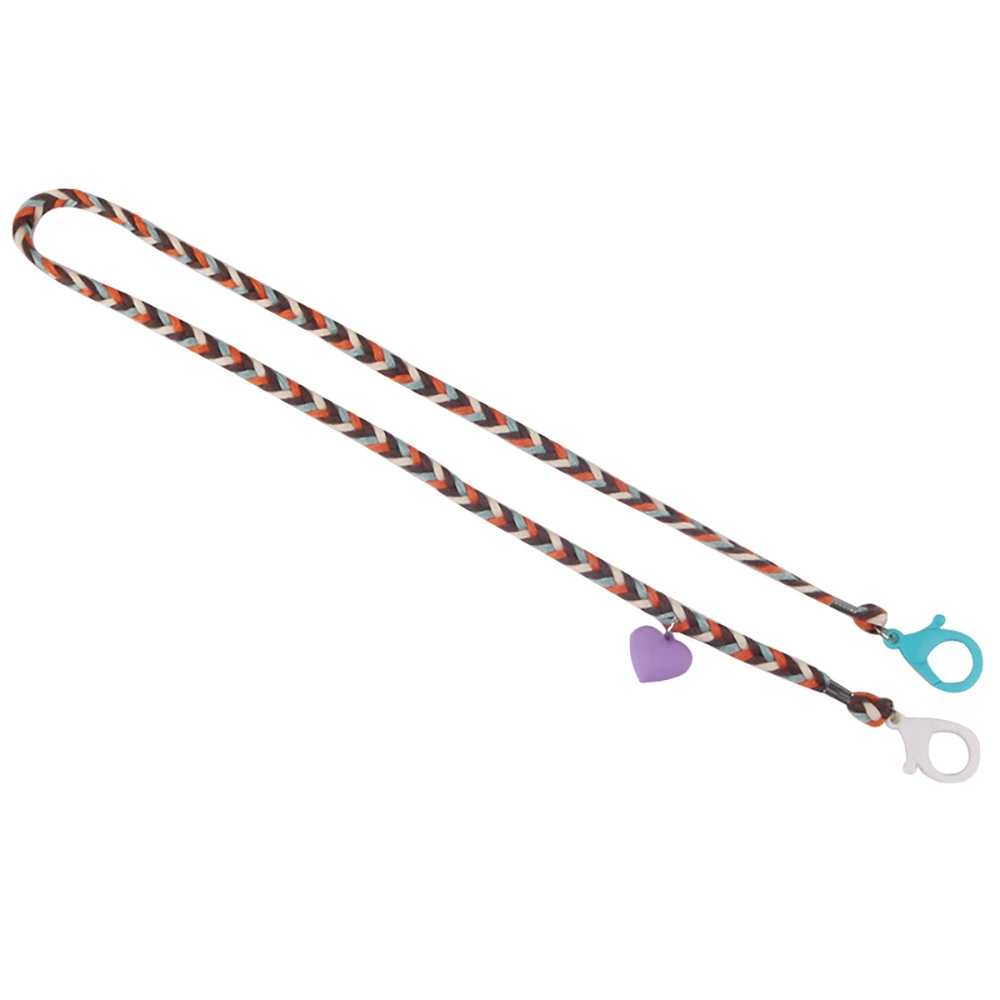 

Cotton Thread Mask Chain For Glasses Women Mask Chain Necklace Heart Charm Straps For Sunglasses Lanyard Neck Holder