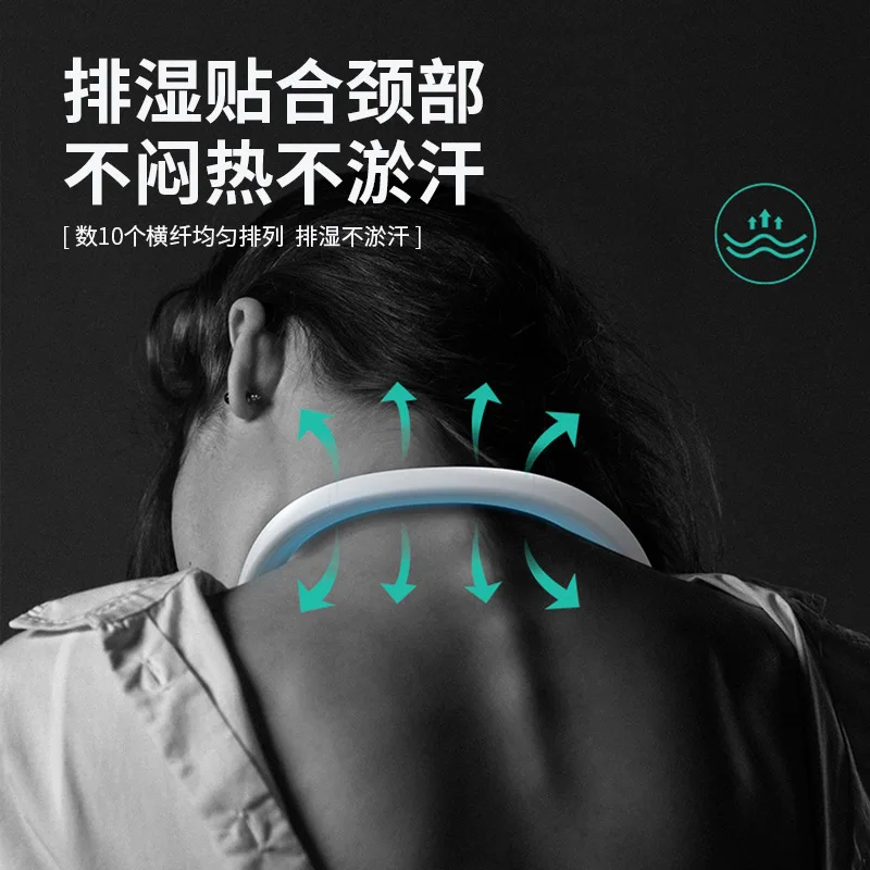 

Online Celebrity Leafless gua bo Fan Lazy Fan Portable USB Small Fan Fan Mini Fan Fan Electric Fan M6 Manufacturers