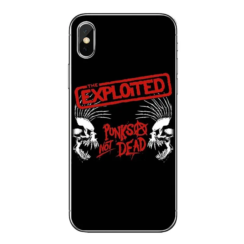 Для iPod Touch iPhone 4 4S 5 5S 5C SE 6 6S 7 8 X XR XS Plus MAX прозрачный мягкий чехол Чехлы Панки не