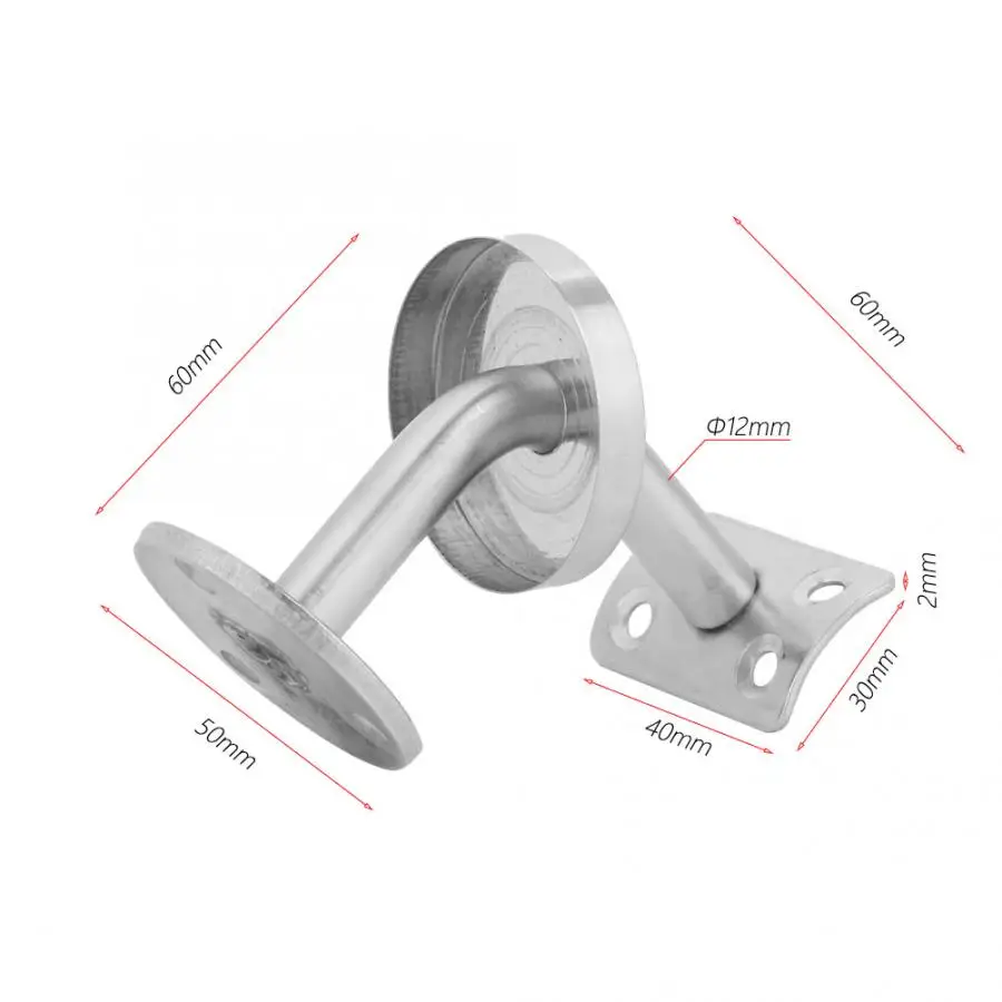 Подставка для полки из нержавеющей стали настенный кронштейн лестницы лестниц