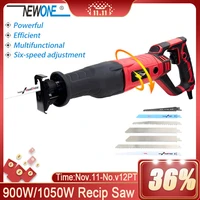 electric 900w1050w reciprocating saw saber saw hand saw for wood metal plastic meat bone cutting multi function saw with blade