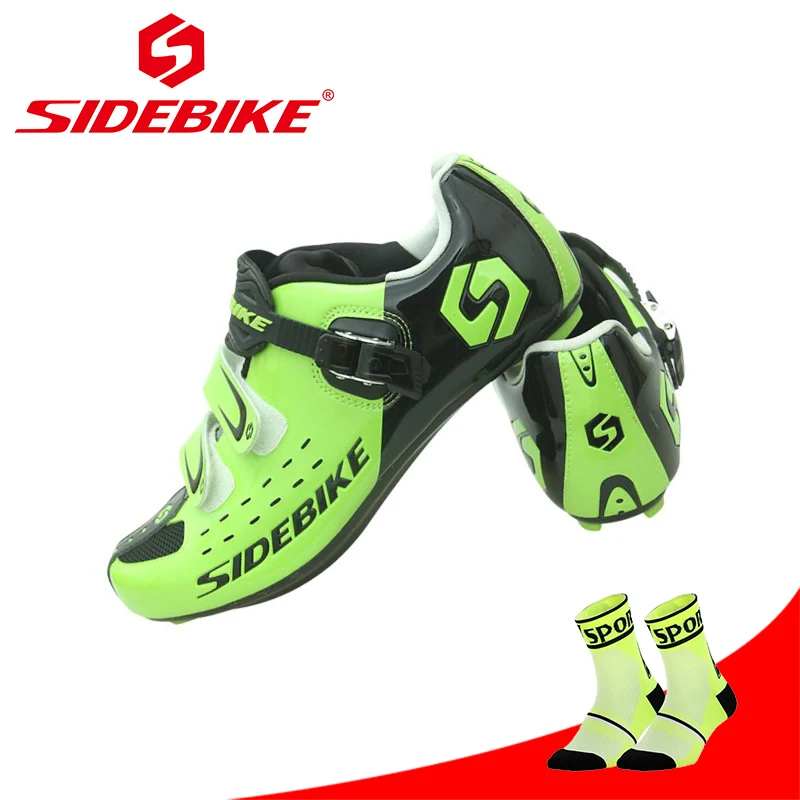 package 2 for G SIDEBIKE, обувь для шоссейного велосипеда, мужские велосипедные педали, бутсы, дышащие, самозакрывающиеся, дышащие, для езды на велосипеде, спортивные кроссовки - Цвет: package 2 for G