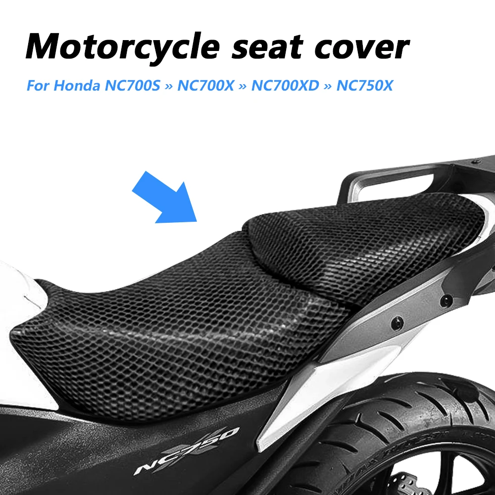 

Motorcycle Protecting Cushion Seat Cover For Honda NC750X NC700X NC700XD NC700S Nylon Fabric Saddle Seat Cover Accessories