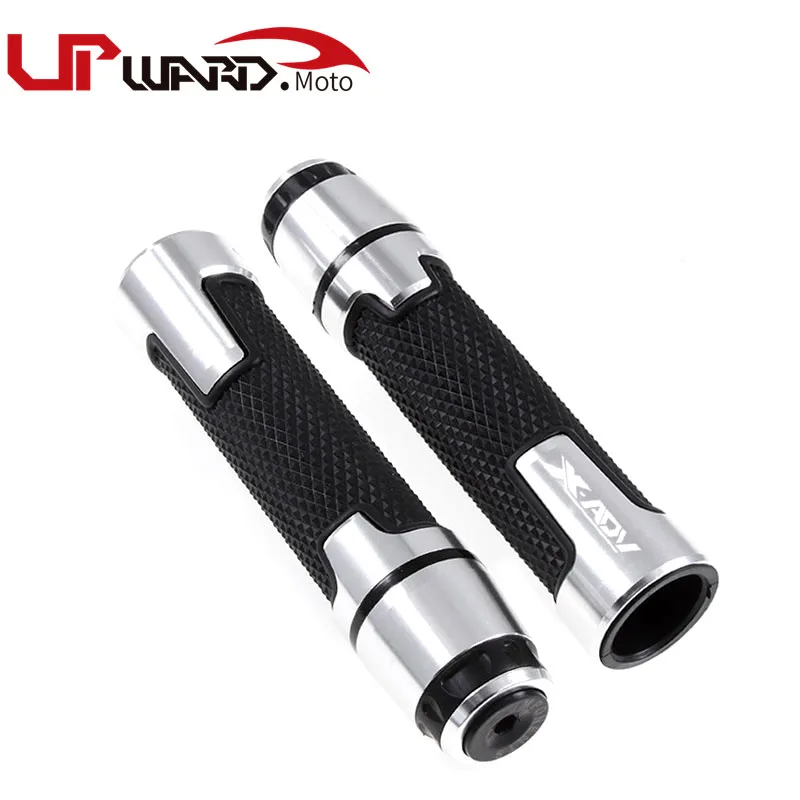 

Для HONDA XADV750 X-ADV750 XADV 2017 2018 мотоцикла 7/8 дюйма 22 мм алюминиевые резиновые ручки для руля заглушки руля