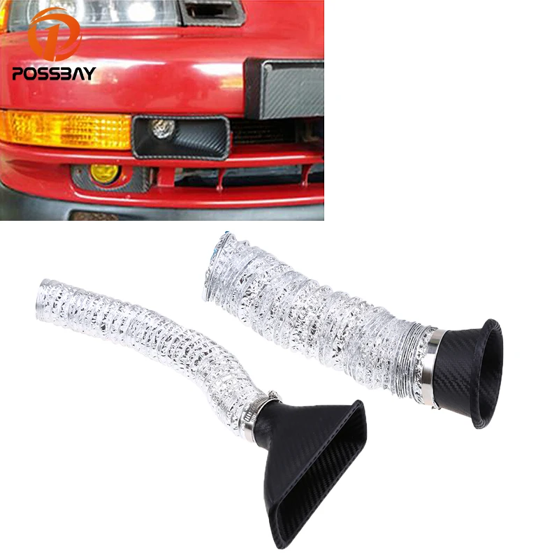 Универсальный автомобильный передний бампер POSSBAY впускная турбина труба турбины
