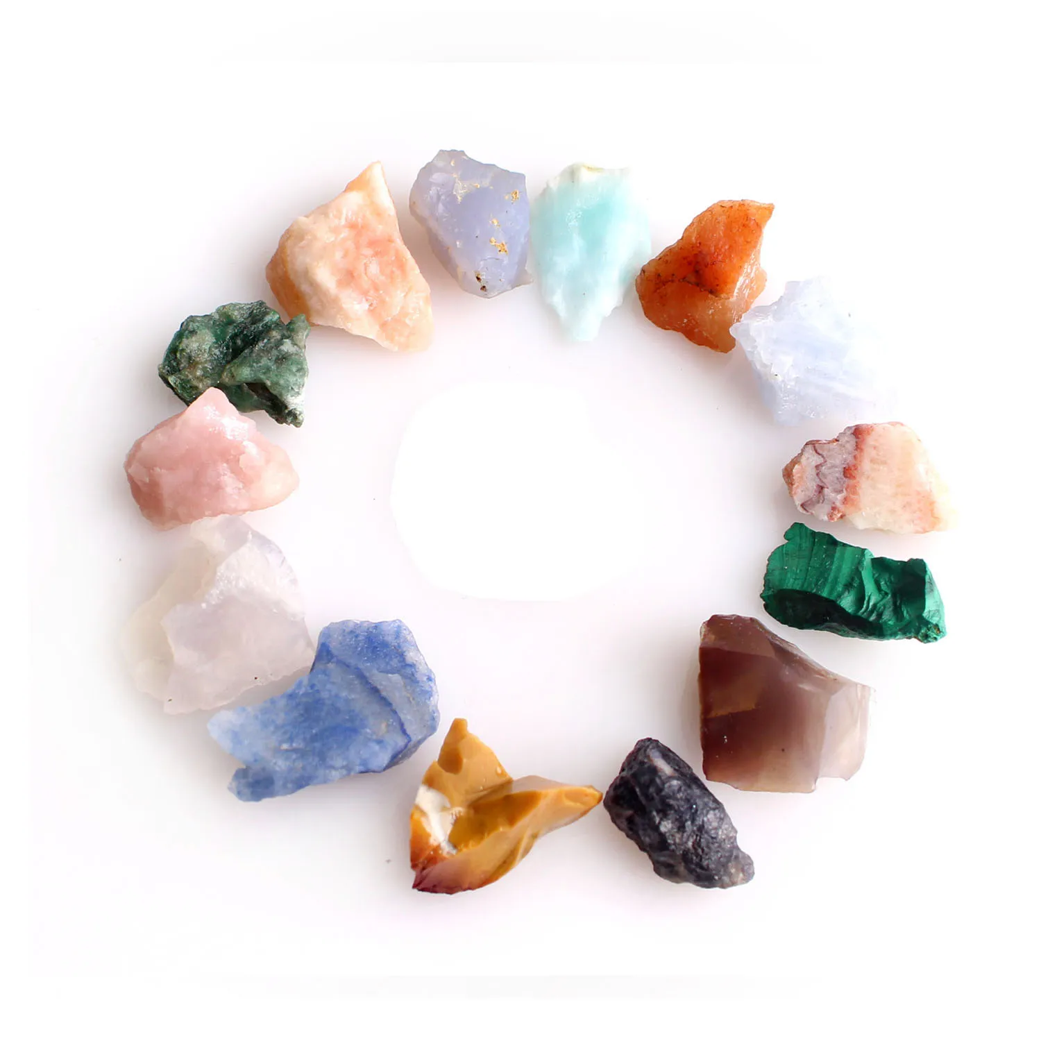 14 видов чакр рейки хрустальный камень искусственный минерал образец миниатюрный