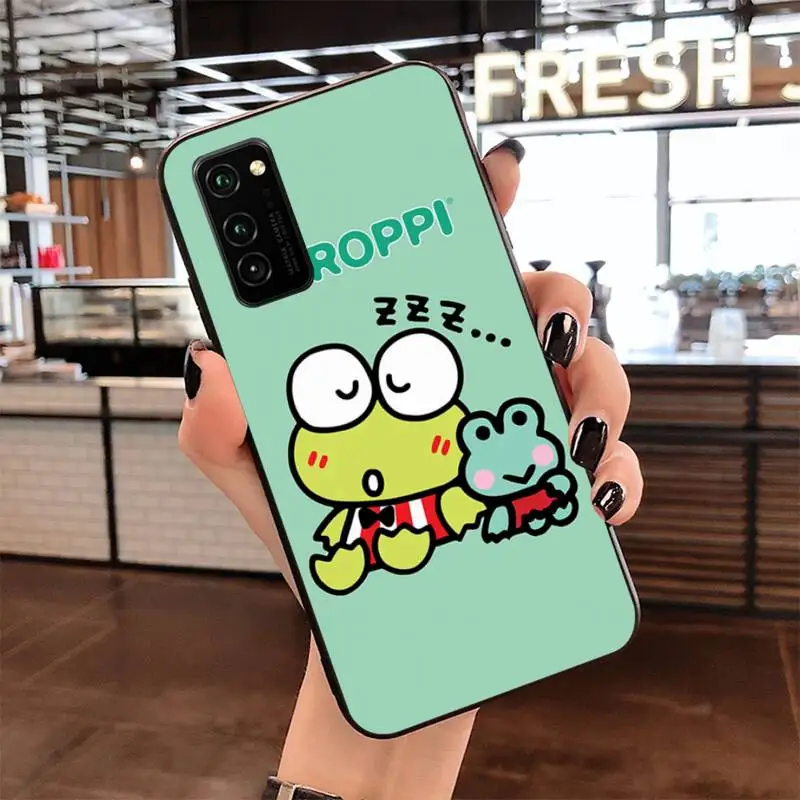 

CUTEWANAN Cute cartoon frog Keroppi Phone Case cover Shell for Samsung S20 plus Ultra S6 S7 edge S8 S9 plus S10 5G lite 2020