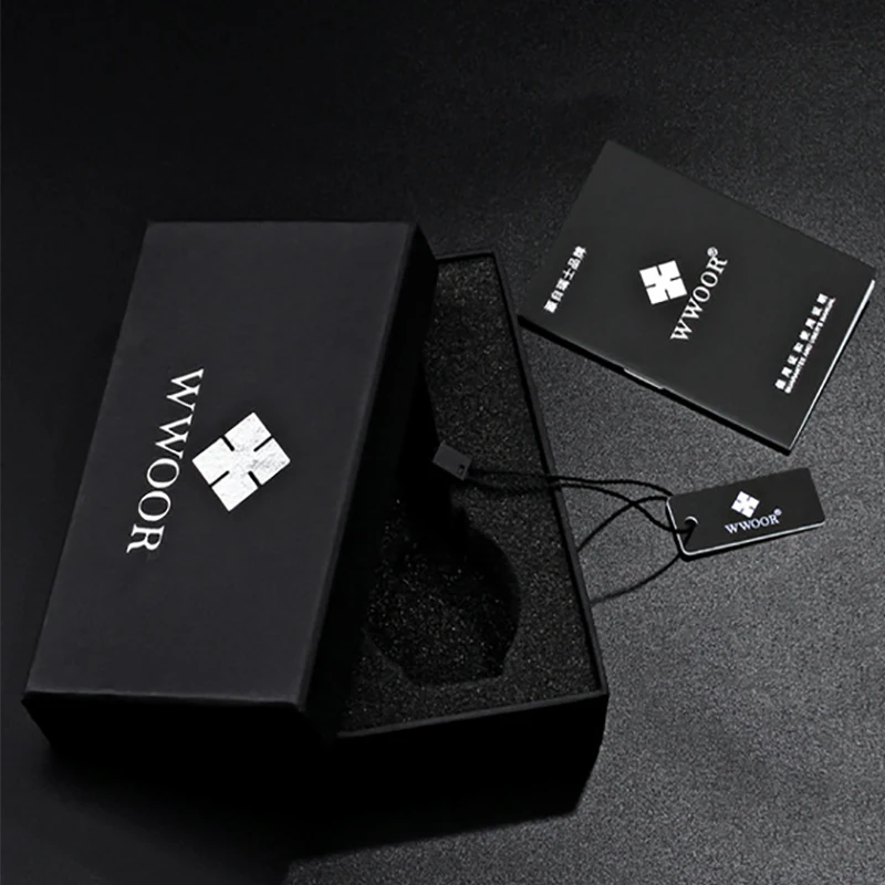 

WWOOR Elegant Square Watch For Women Top Brand Luxury Black Quartz Small Wrist Watch Ladies Bracelet Watch xfcs Relogio Feminino