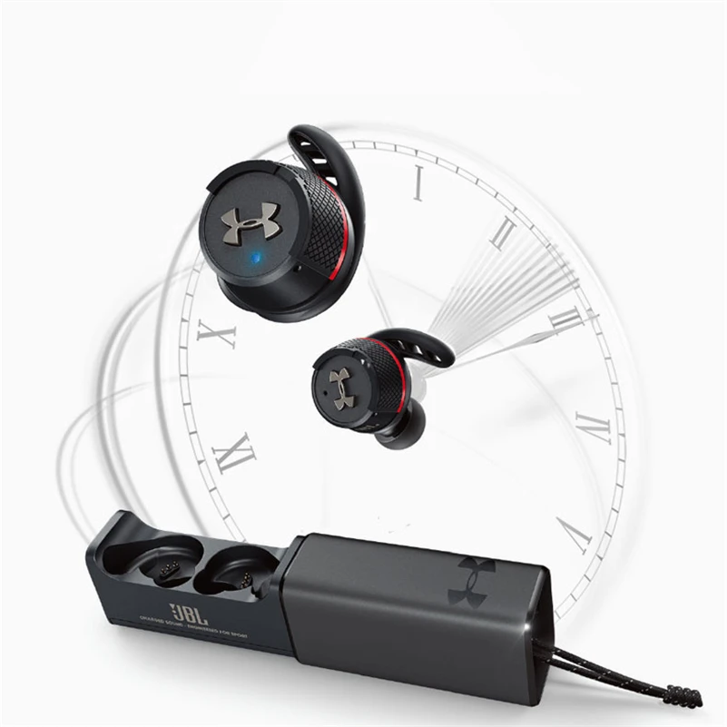 Беспроводные наушники JBL UA FLASH TWS Bluetooth V4.2 спортивные с глубокими басами IPX7