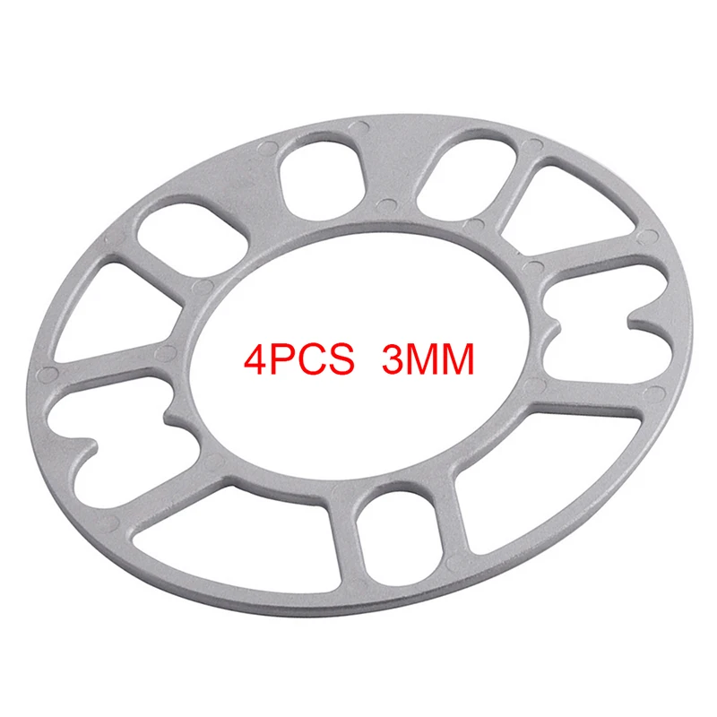 SPEWPRP 4 шт. Универсальный 3 мм 5 8 10 алюминиевое колесо автомобиля табличка подходит