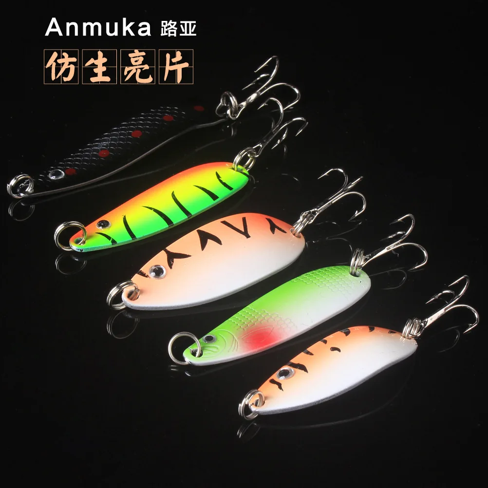 

Набор рыболовных приманок 5 шт./лот, рыболовные снасти «сделай сам», блесна, мини-гольян, плавающая Поворотная ложка, приманка, сумасшедшие в...