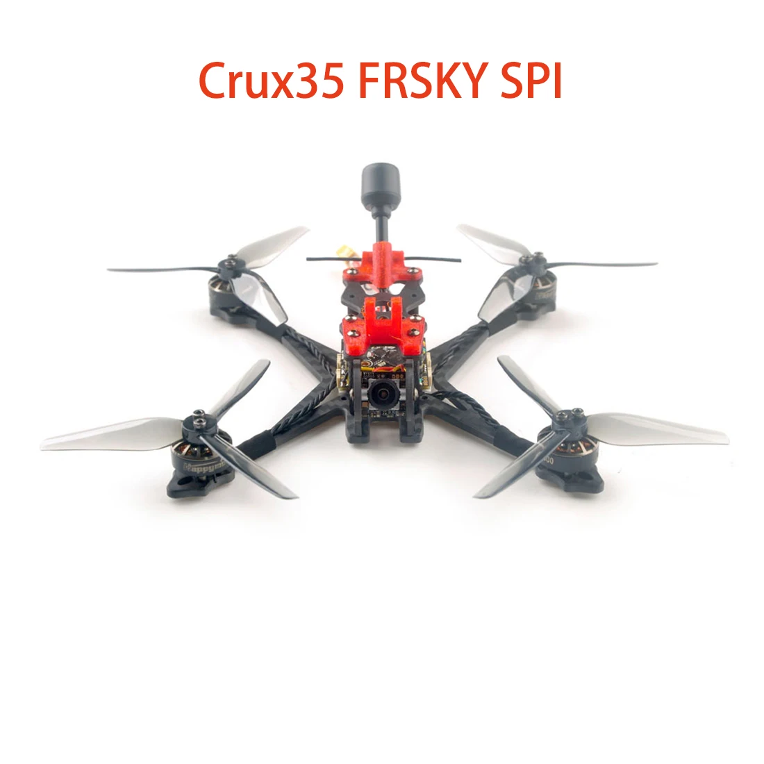 

HappyModel Crux35 ELRS X1 CrazyF411 BLHELIS 5A OVX303 300 мВт Caddx Ant 1200TVL EX1404 KV3500 4S 3,5 дюйма FPV Дрон для фристайла