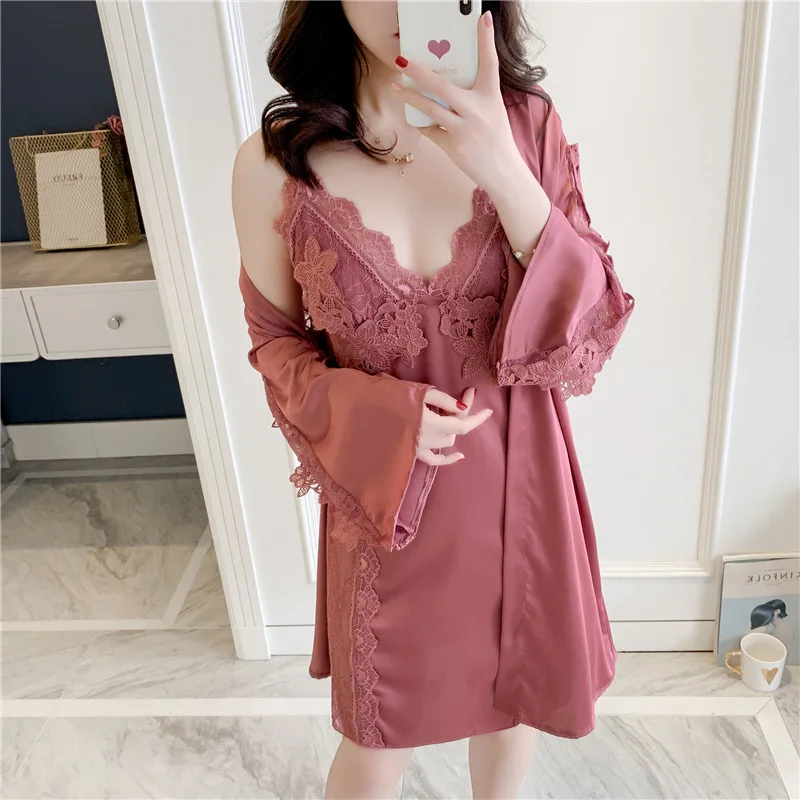 Женская летняя Пижама с V-образным вырезом без рукавов | одежда