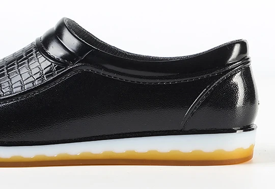 Сапоги Aleafalling мужские непромокаемые мышечная подошва садовые умные туфли для