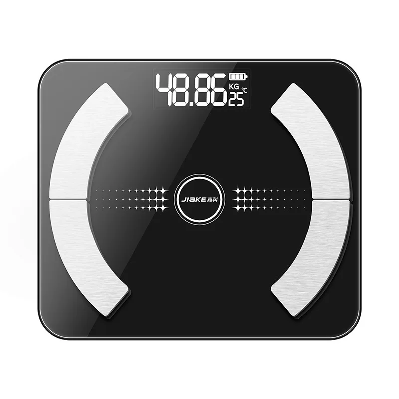 Весы измерения жира тела Электронные весы приложение Bluetooth напольные для