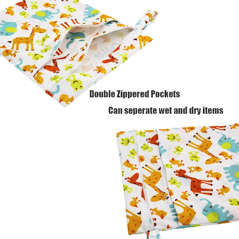 Функциональные Детские Влажные Сумки Пеленки пеленки мешок водонепроницаемый