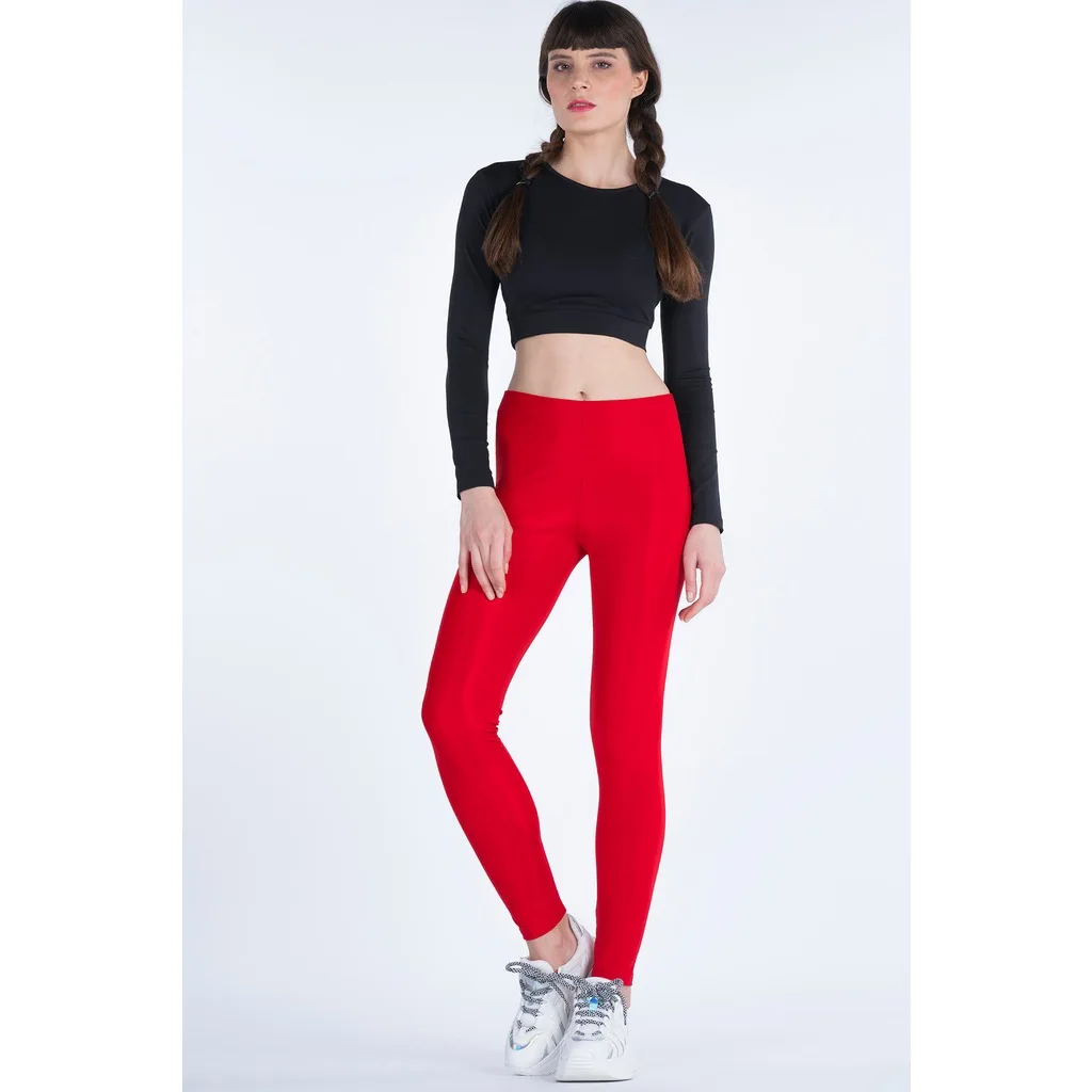 High Waist Shiny Women Leggings 1010