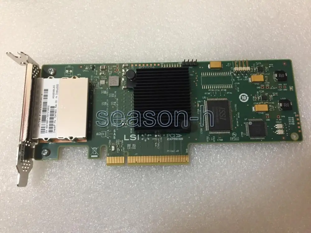 

Sun Oracle 7047853 Dual Port 6GB SAS 6Gb/s PCI-E Host Bus Adapter SAS9200-8e