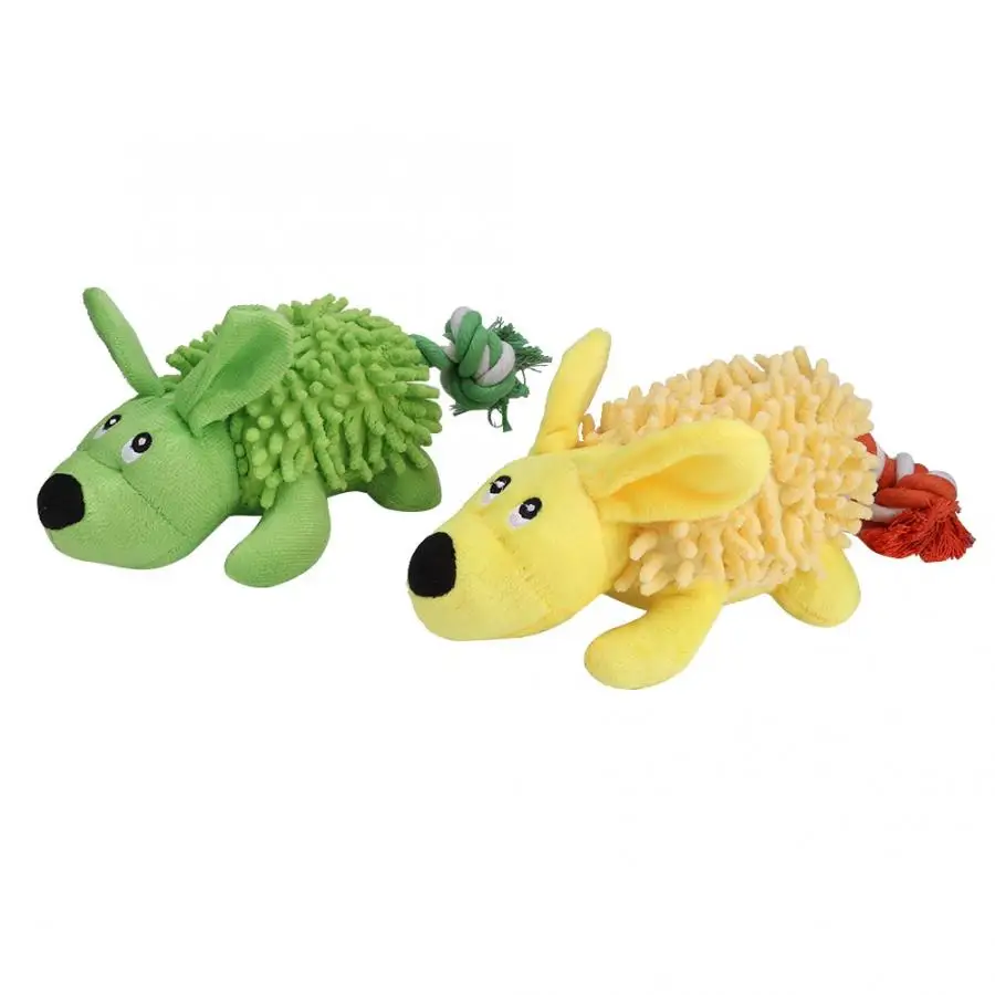 Игрушки для собак 2 шт./компл. нетоксичные игрушки мягкие плюшевые швабры дизайн