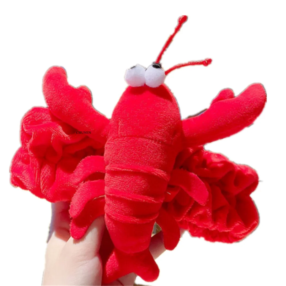Мило мило около 14 см. Плюшевый брелок краб подарочное украшение кукла