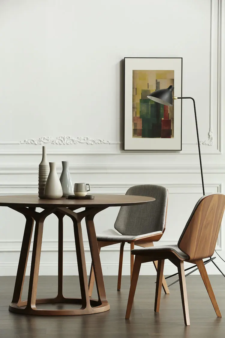 Nordic обеденный стол стул задней части дома табурет светильник роскошный отель из