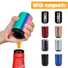 Магнитный автоматический Консервооткрыватель бутылки пива Нержавеющаясталь пуш-ап вино пиво содовая Кепки открывалка Портативный Кухня гаджет барный инвентарь