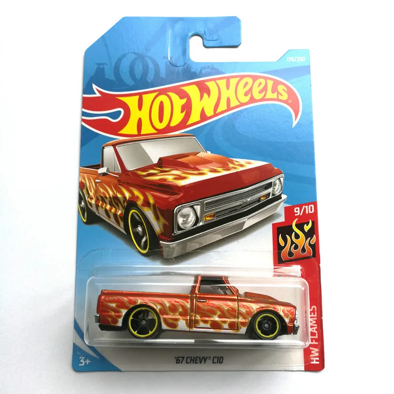 Hot Wheels 1: 64 Автомобиль NO.174-218 TESLA MAZDA JEEP FORD CHEVY VOLKSWAGEN металлическая литая модель автомобиля детские игрушки подарок - Цвет: 176-2019