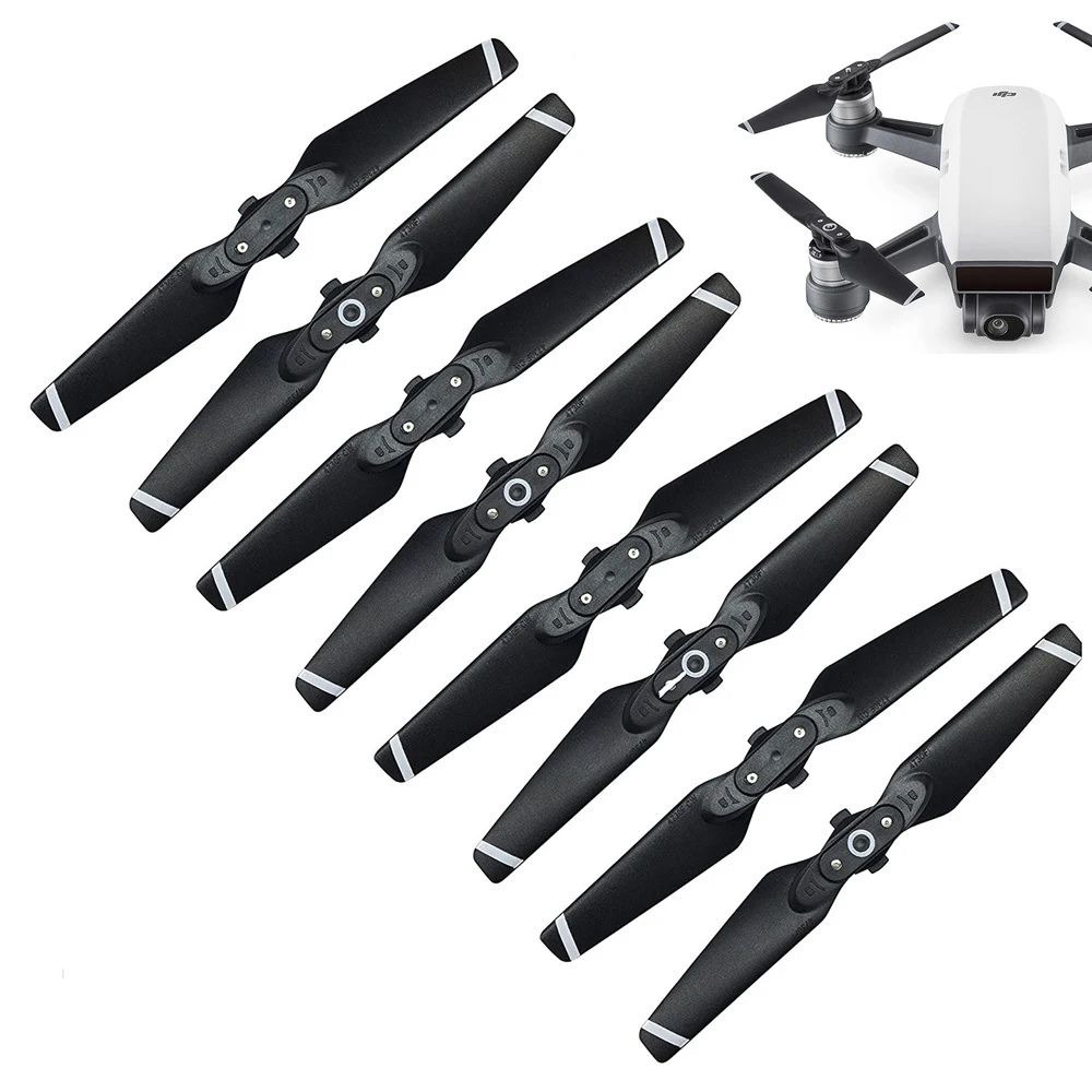 8 шт. Пропеллер для DJI Spark Drone 4730 быстросъемные складные лопасти 4730F Запасные детали Аксессуар крылья винт