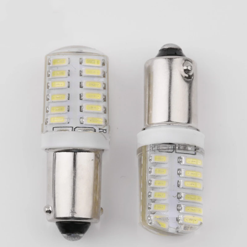 4 шт. автомобильный купольный светильник Ba9s 3014 24smd высокий яркий 12 В для Чтения