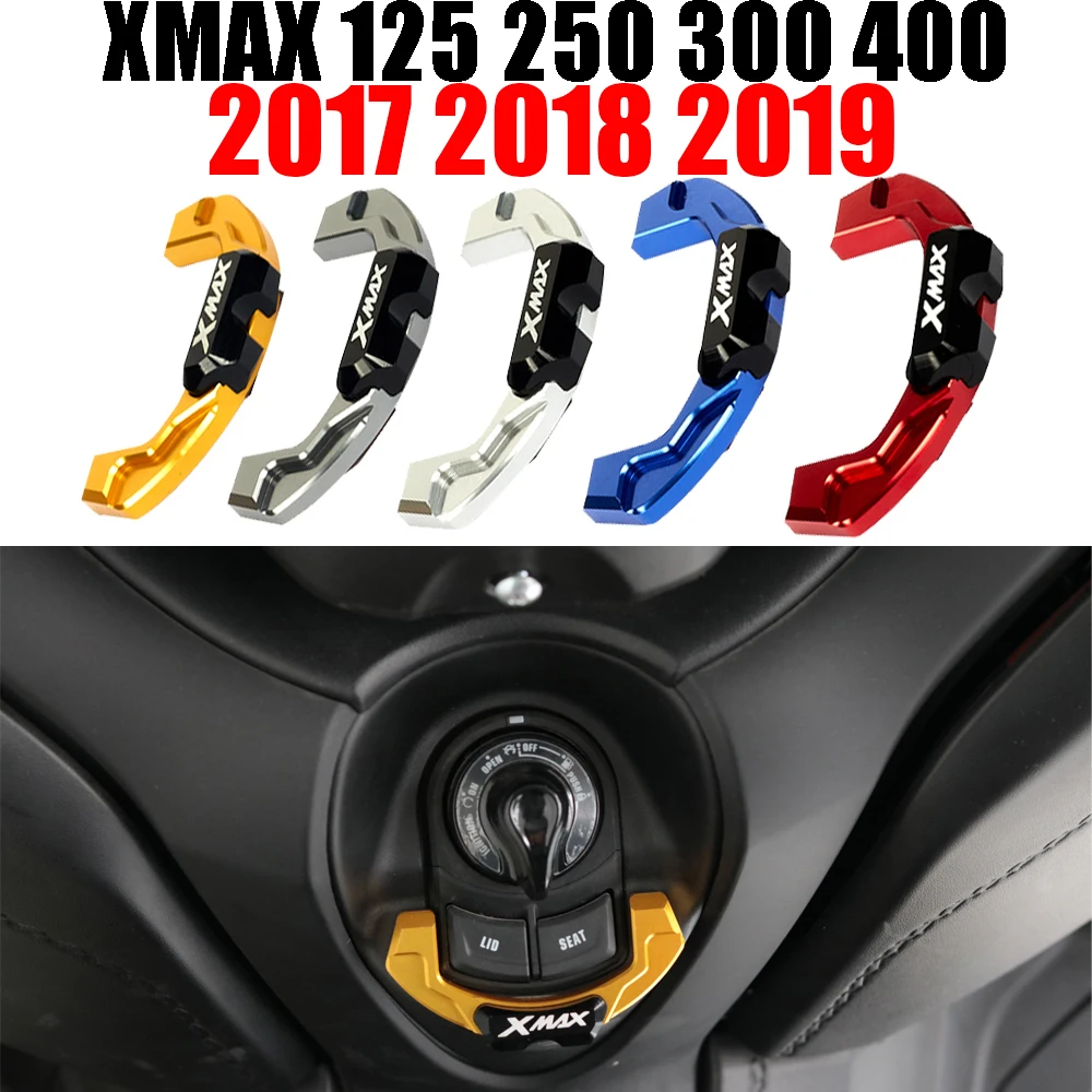 Электрический дверной замок для мотоцикла декоративная крышка Yamaha XMAX300 XMAX250 X-MAX