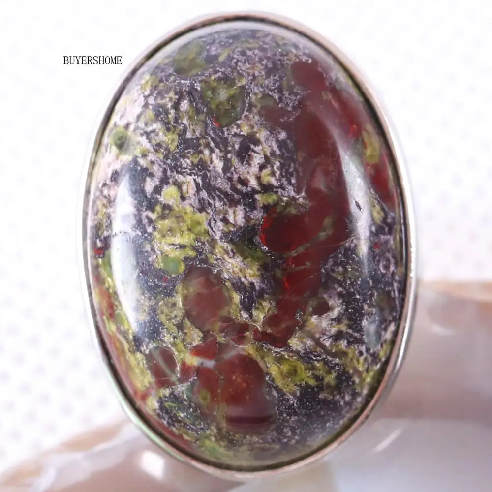 Женское и мужское обручальное кольцо регулируемое с драконом кровью ювелирное