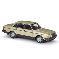 welly diecast 124 scale car classic volvo 240 gl high simulation model car alloy metal toy car for chlidren gift collection