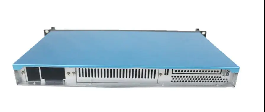 Новый 1U ipc Шасси rackmount корпус глубина 250 мм мини ITX ультра-короткий для 17*17 см
