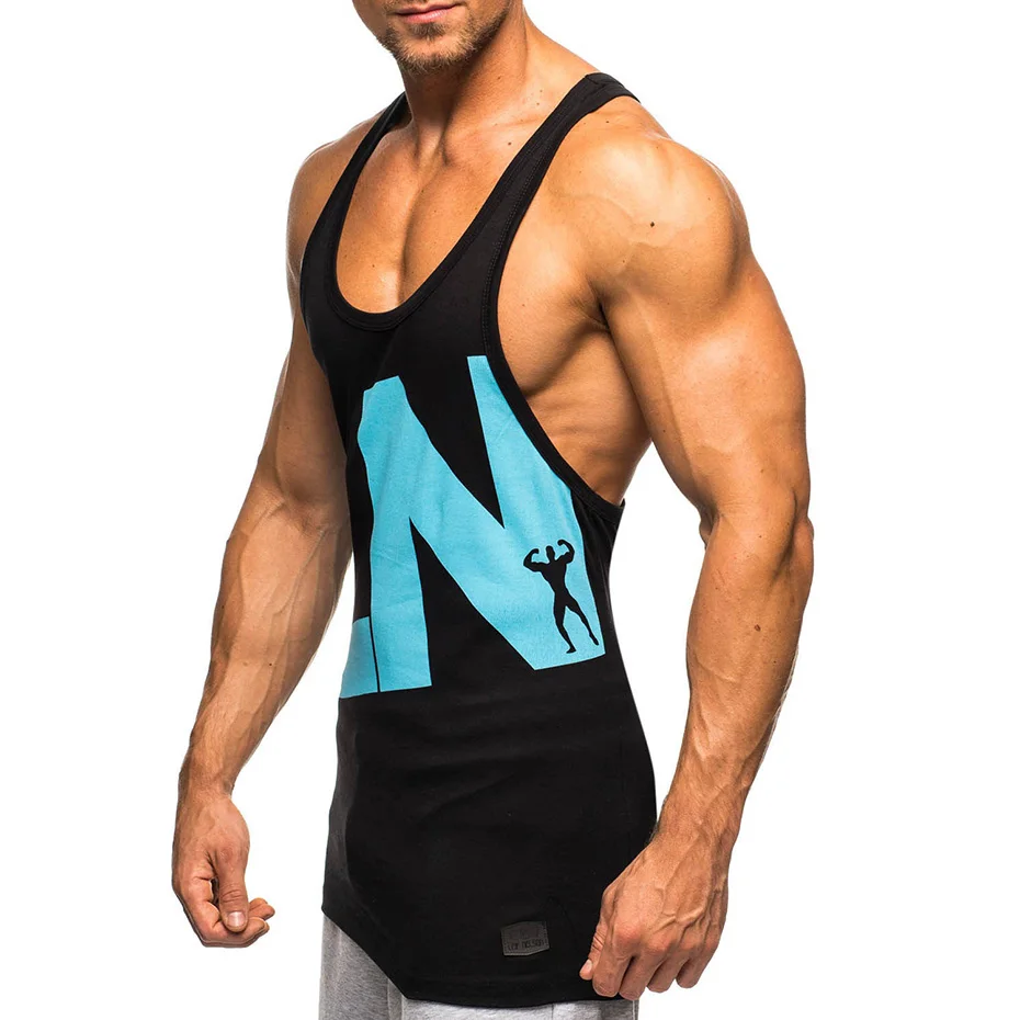 Мужской жилет без рукавов ZOGAA повседневный с круглым вырезом майка для