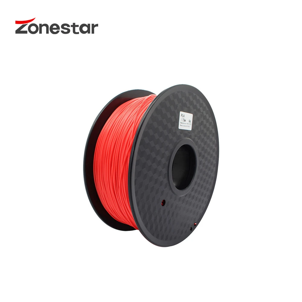 Нить для 3D принтера ZONESTAR PLA 1 75 мм пластиковые расходные материалы вес нетто