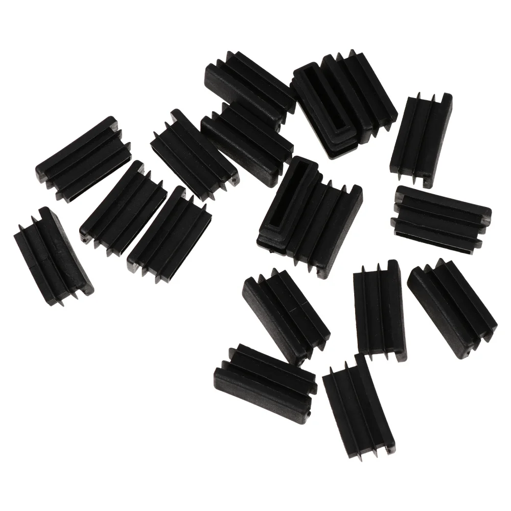 

100pcs Square Cover Furniture Leg Plug Tube Bung Blanking End Caps